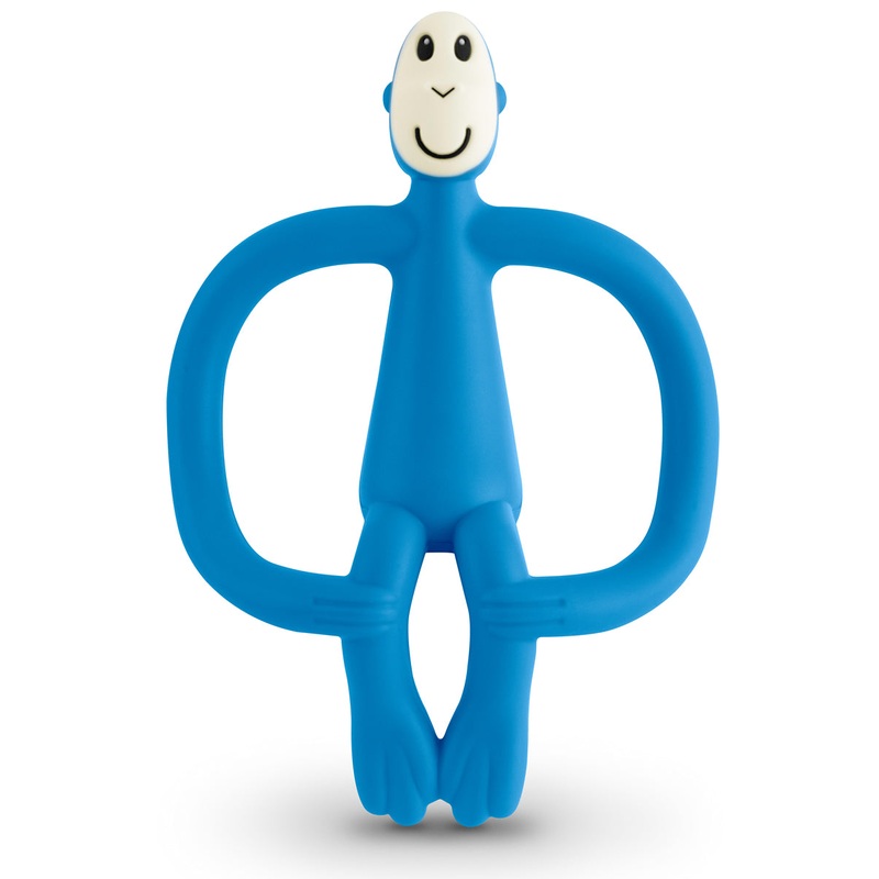 Matchstick Monkey Teething Toy – Blue