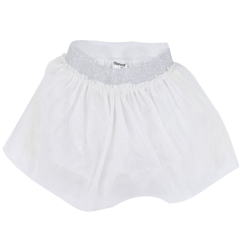 Mini White Skirt