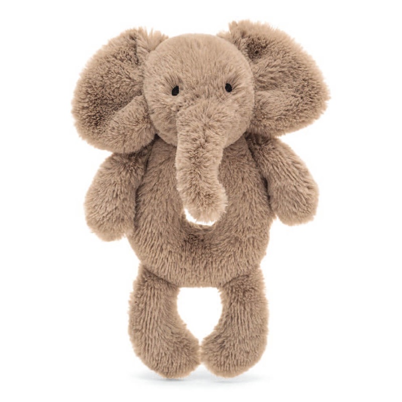 Ring Rattle Smudge Elephant