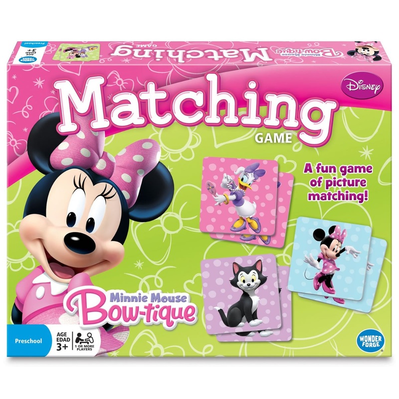 Wonder Forge Minnie Mouse Matching Game