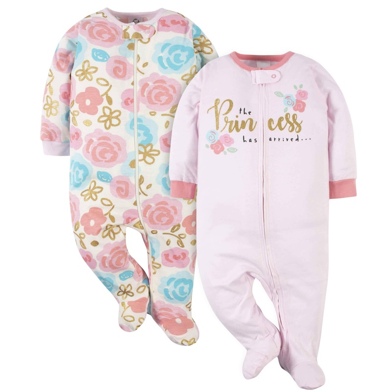 2-Pack Baby Girls Princess Sleep ‘N Plays