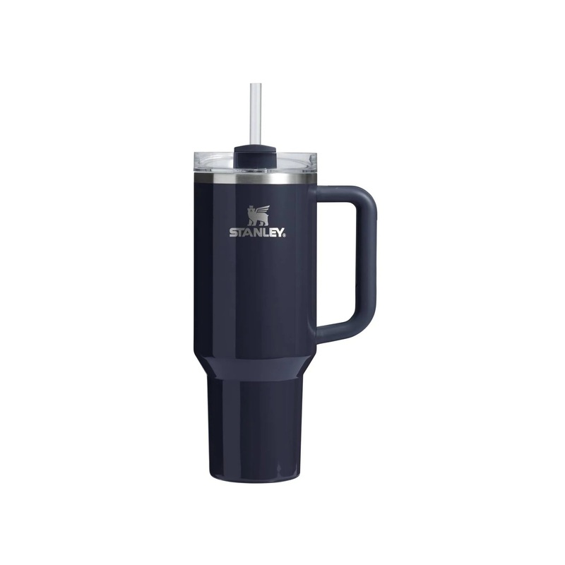 40 oz Stainless Steel H2.0 FlowState Quencher Tumbler Crystal Clear Night