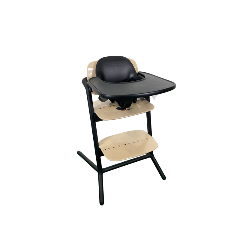 Cybex LEMO 3 in 1 High Chair and Tower Bundle, Sand/Black