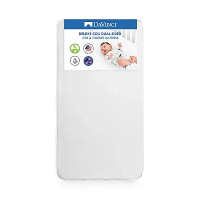 Deluxe Coil Dual-sided Crib & Toddler Mattress – Extra firm
