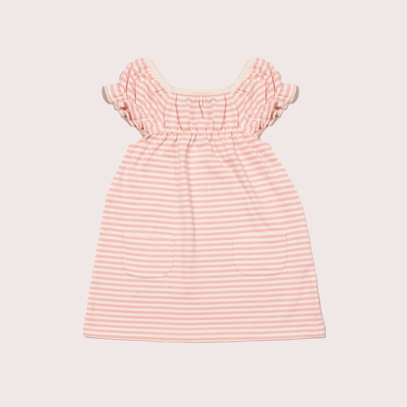 Little Green Radicals – Pink Stripe Playdays Dress