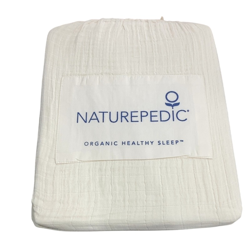 Naturepedic Organic Cotton Crib Sheets, Cream