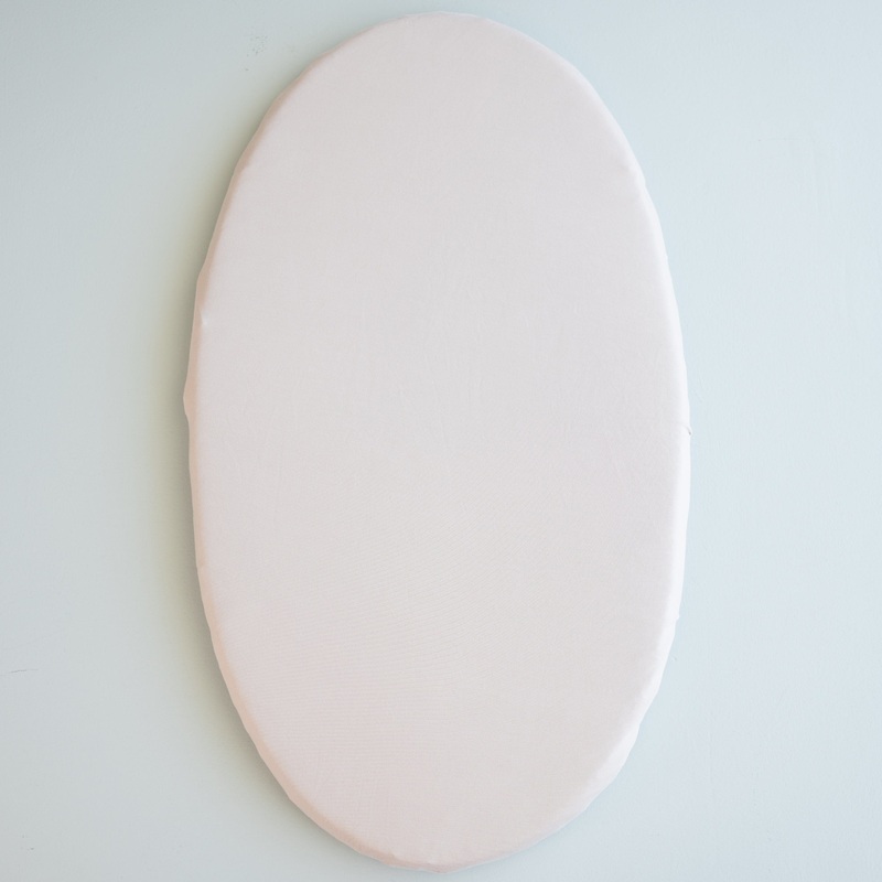 Oval Bassinet Sheet in Oat