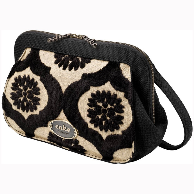 Petunia Pickle Bottom Cameo Clutch in Black Forest Cake