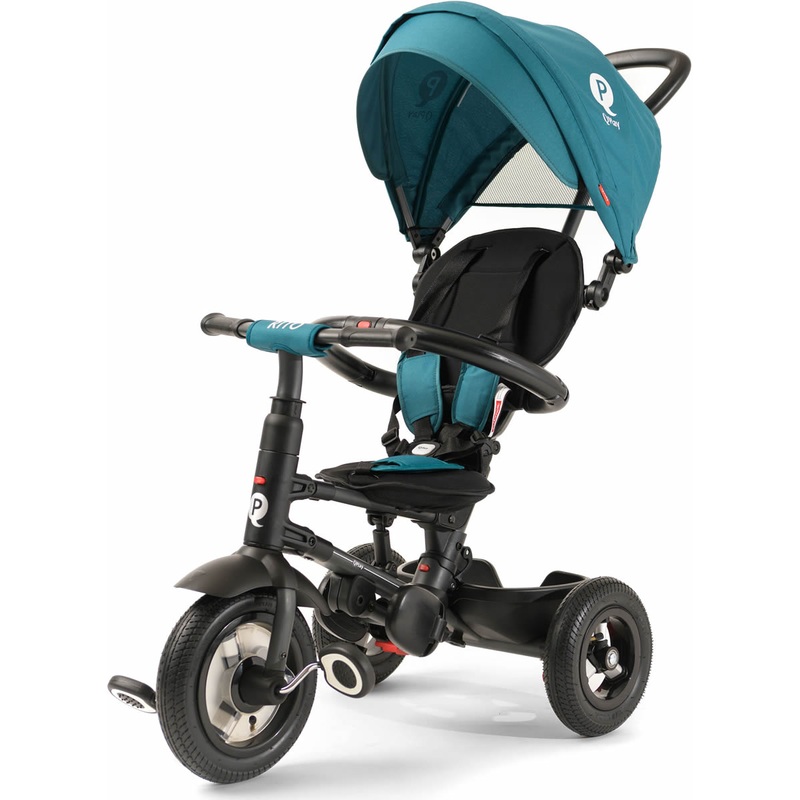 Q Play Rito Plus Folding Stroller Trike – Teal
