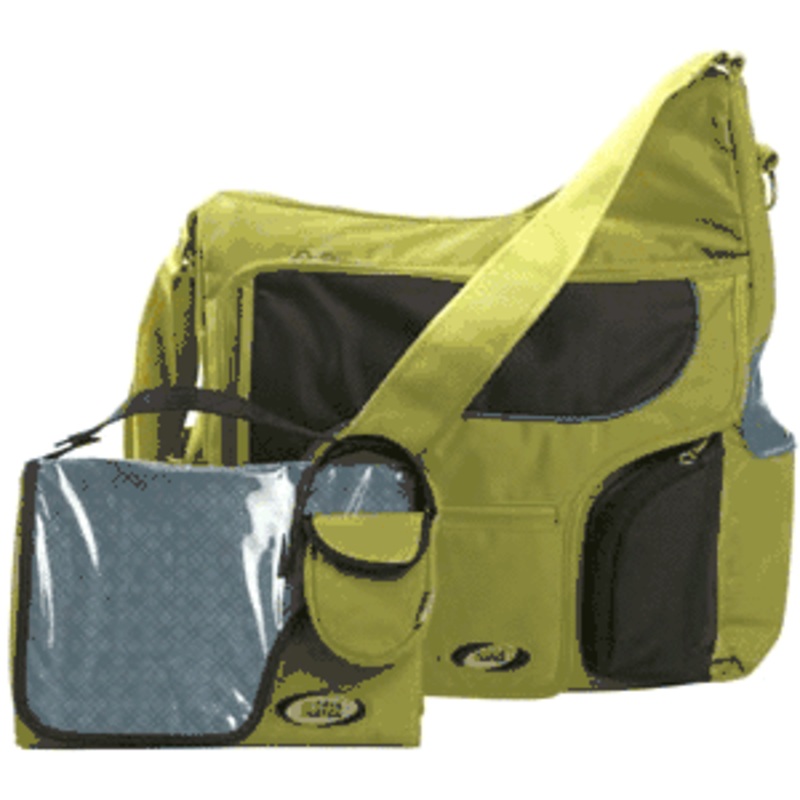 JJ Cole System Bag in Green/Blue