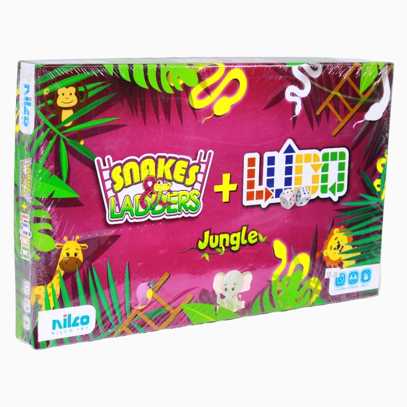 Jungle Ludo & Snakes and Ladders Game