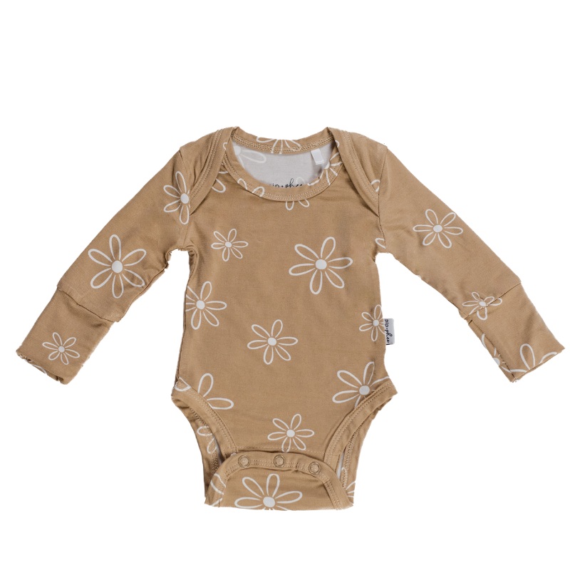 Long Sleeve Bamboo Bodysuit – Prints