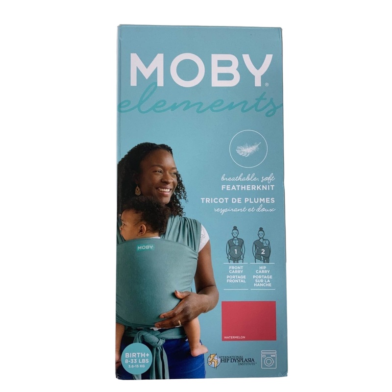 Moby Elements Baby Wrap Carrier, Watermelon