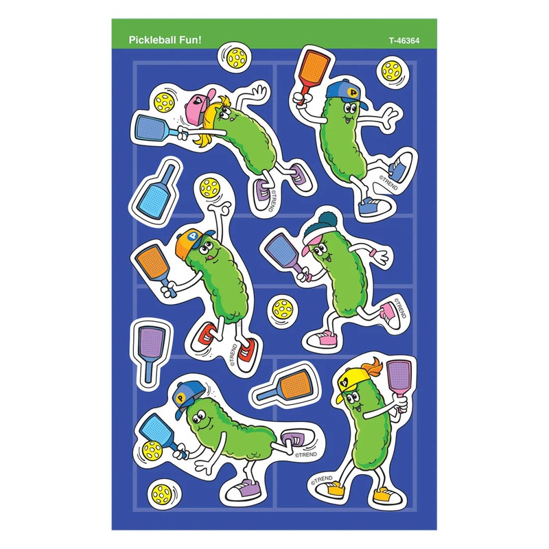 Pickleball Fun! superShapes Stickers  Large
