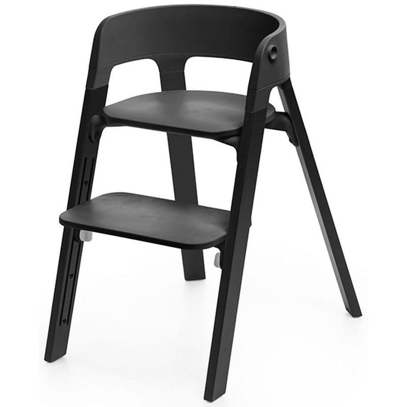 Stokke Steps Chair – Black/Black Oak