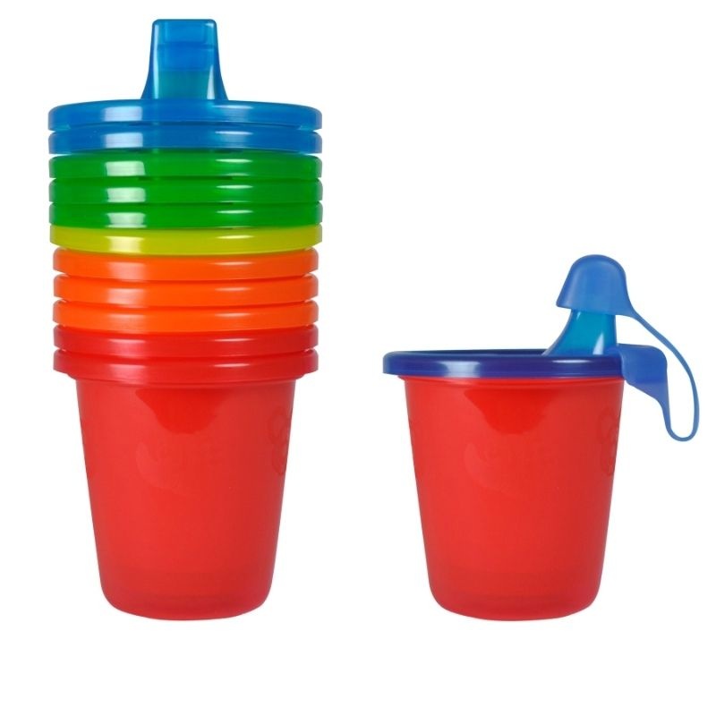 Take & Toss 7 oz. Spill-Proof Cups – 6 Pack
