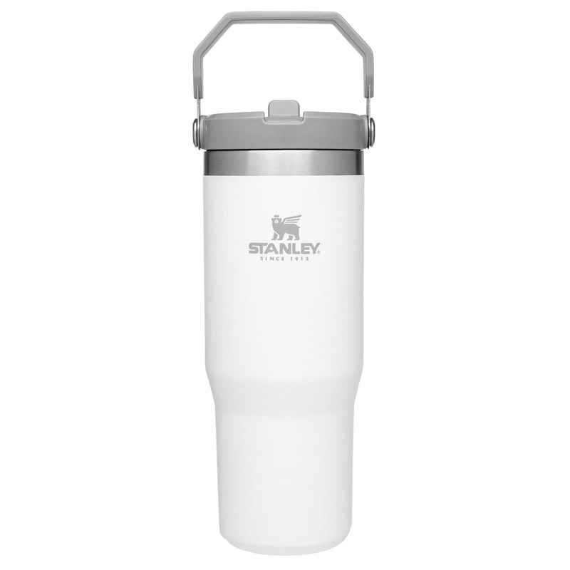30 oz Stainless Steel Ice Flow Flip Straw Tumbler Polar
