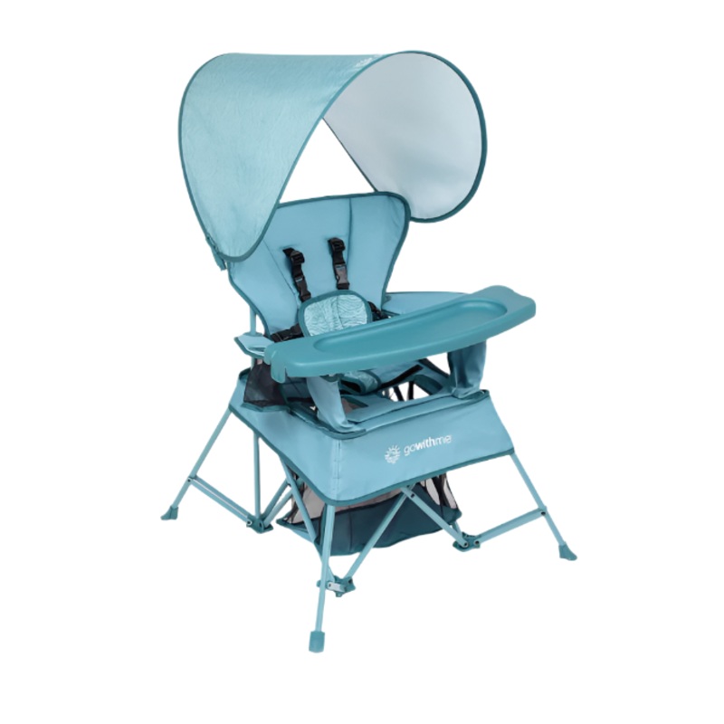 Baby Delight Go with Me Venture Deluxe Portable Chair, Blue Wave