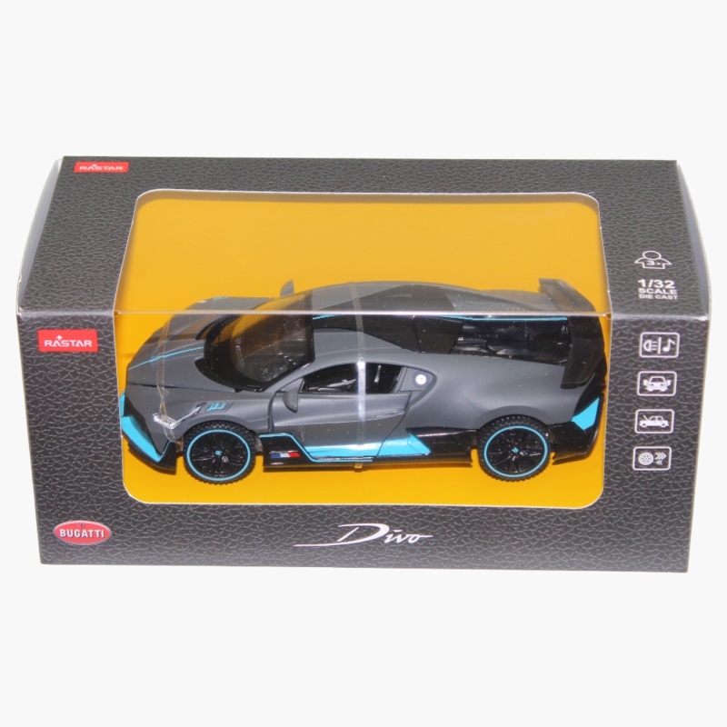 Bugatti Divo Die-Cast Car – Grey