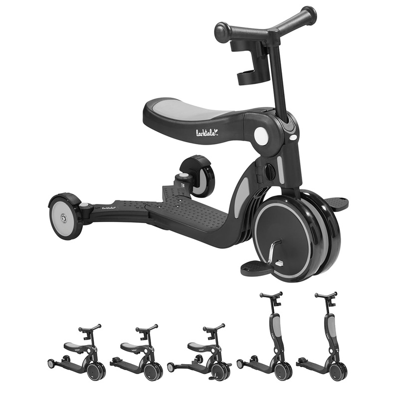 Larktale Scoobi 5-in-1 Convertible Scooter – Mornington Grey (Albee Exclusive)