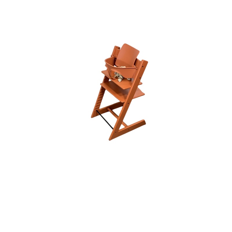 Stokke Tripp Trapp High Chair With Baby Set, 2, Terracotta