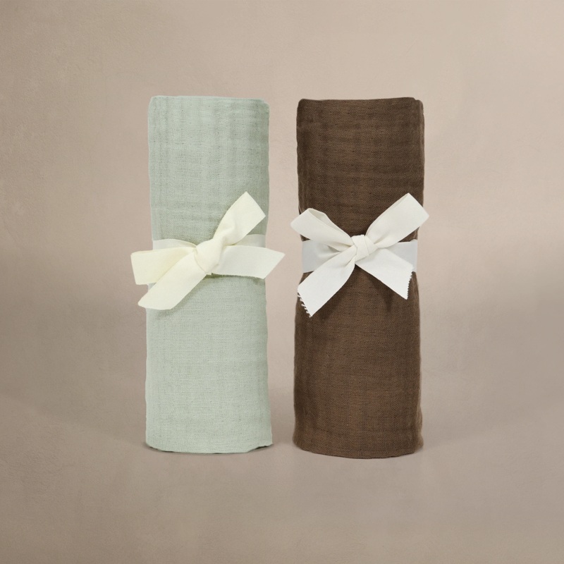 Swaddles 2 pack Bark-Sea Moss