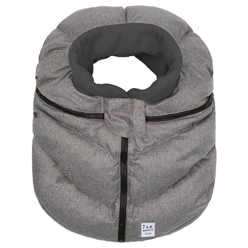 7 A.M. Enfant Car Seat Coocon – Heather Grey/Gray