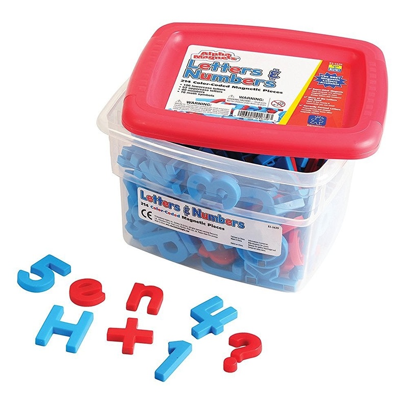 AlphaMagnets & MathMagnets – 214 Pieces