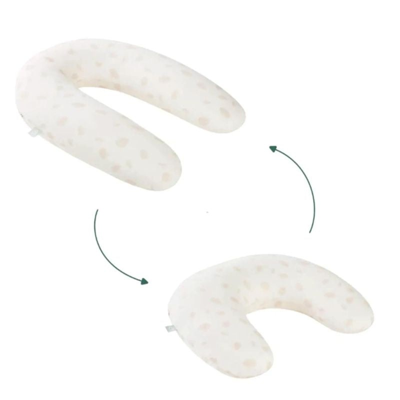 B.Love 2-in-1 Pregnancy & Breastfeeding Pillow – Off White Petals