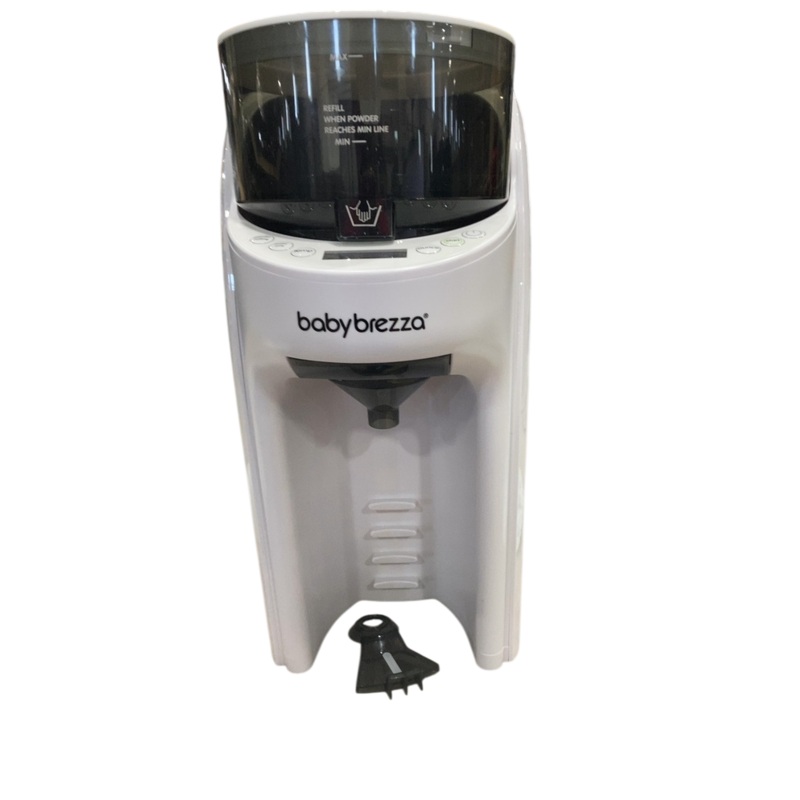 Baby Brezza Formula Pro Advanced Baby Formula Dispenser, White on White