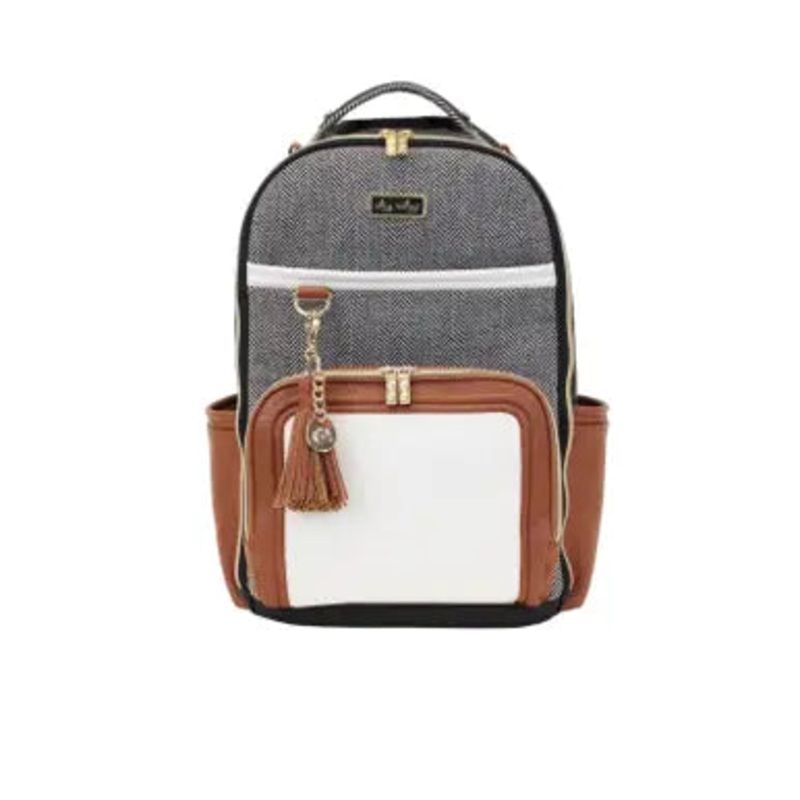 Boss Plus Diaper Bag Backpack – Coffee and Cream