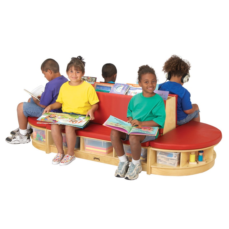 Jonti-Craft Read-a-Round 3 Piece Set – Red