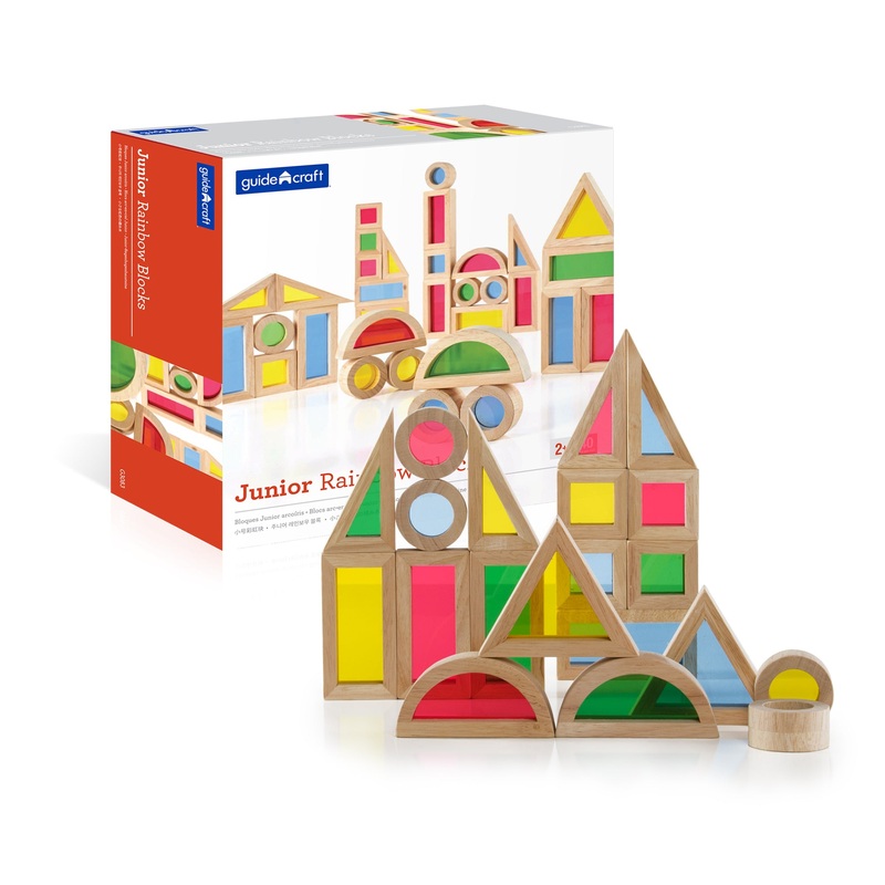 Jr. Rainbow Blocks – 40 pc. set