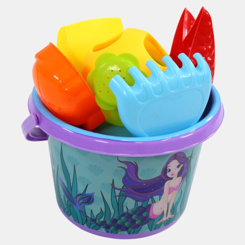 Mermaid Beach Bucket Set with Tools