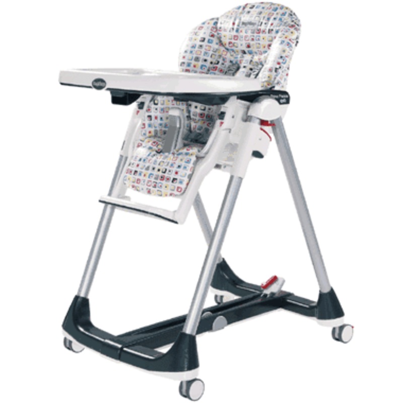 Peg Perego Prima Pappa Diner High Chair 2007 Nouveau Fabric