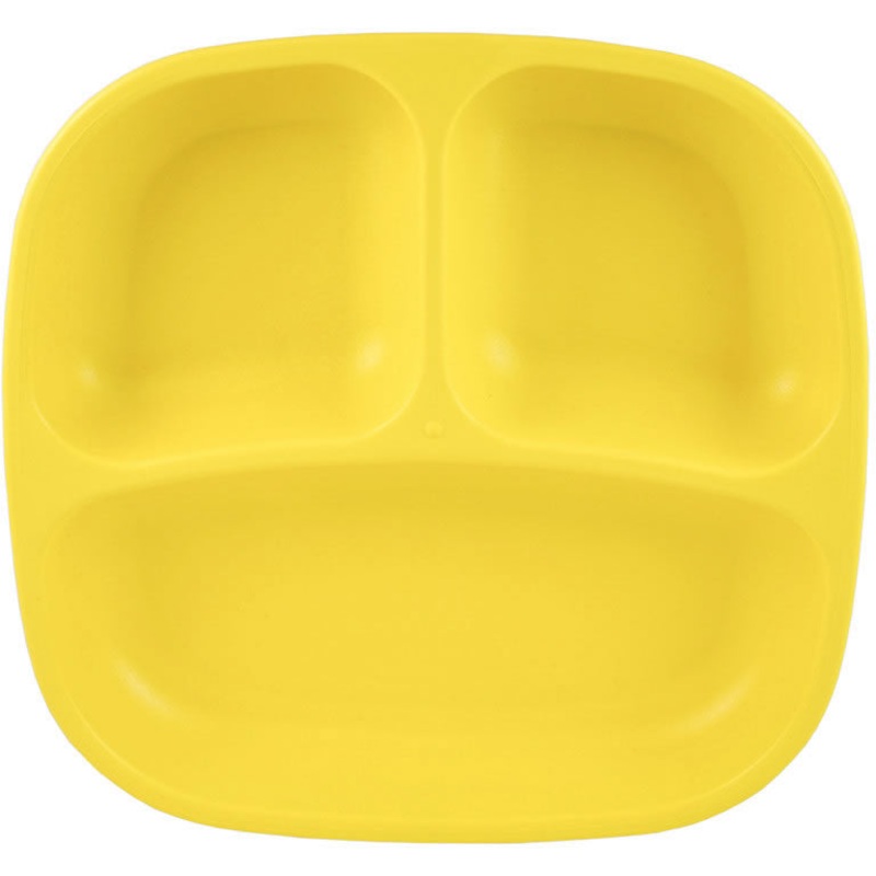 Re-Play 7″ Divided Plate – Yellow