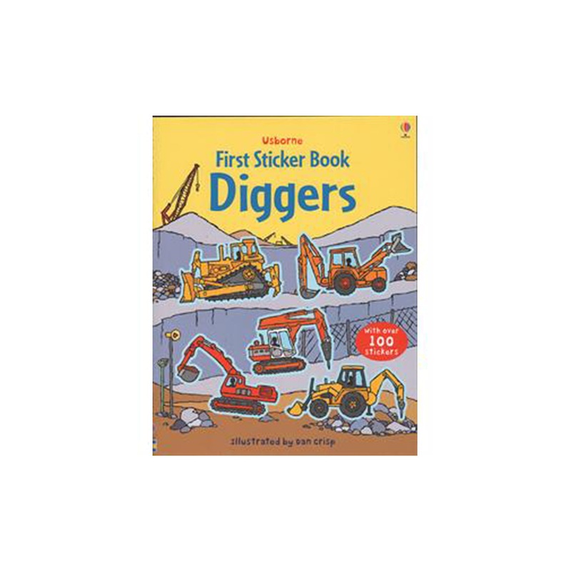 Usborne First Sticker Book Diggers