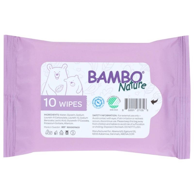 Wet Wipes Tidy Bottom – 10 Pack