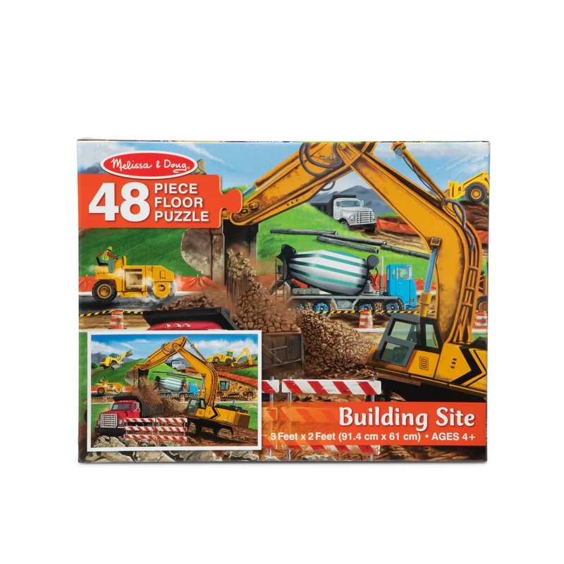 Building Site Floor Puzzle – 48 Pieces