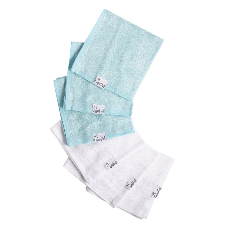 Copper Pearl Ultra Soft Wash Cloths- Sonny ( Set of 6)