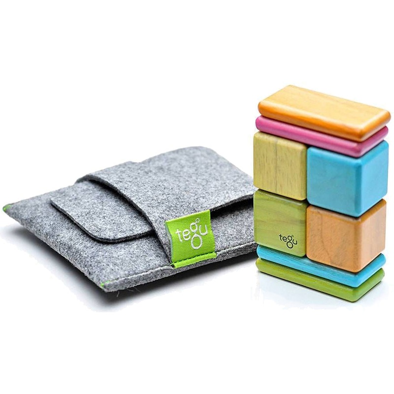 Tegu Pocket Pouch 8 Piece Magnetics Blocks – Tegu Tints