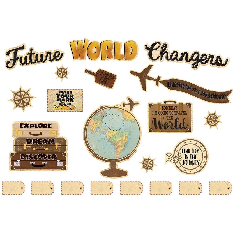 Travel the Map Future World Changers Bulletin Board(C)