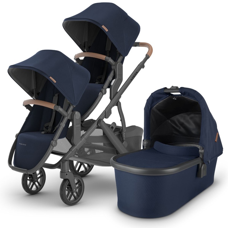 UPPAbaby VISTA V2 Double Stroller Bundle with Rumble Seat V2+ – Noa