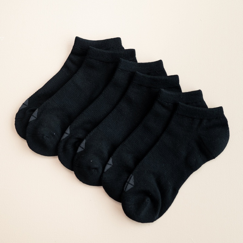 Women’s Ankle Socks 3-Pack in Midnight
