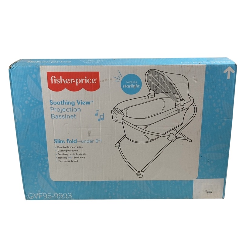 Fisher Price Soothing View Projection Bassinet, Moonlight Forest