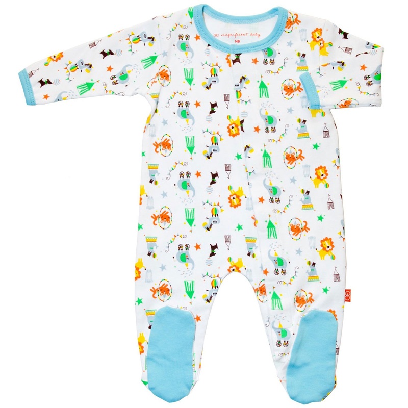Magnificent Baby Boy’s Circus Footie – Preemie