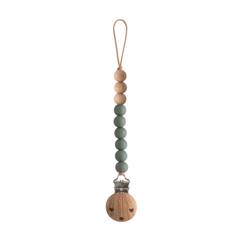 Pacifier Clip – Eva – Dried Thyme
