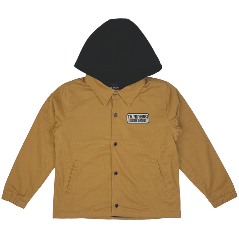 Provsions Hooded Flannel – Rust