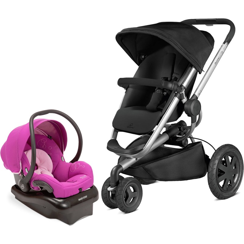 Quinny Buzz Xtra + Maxi-Cosi Mico AP Travel System – Rocking Black/Posh Purple