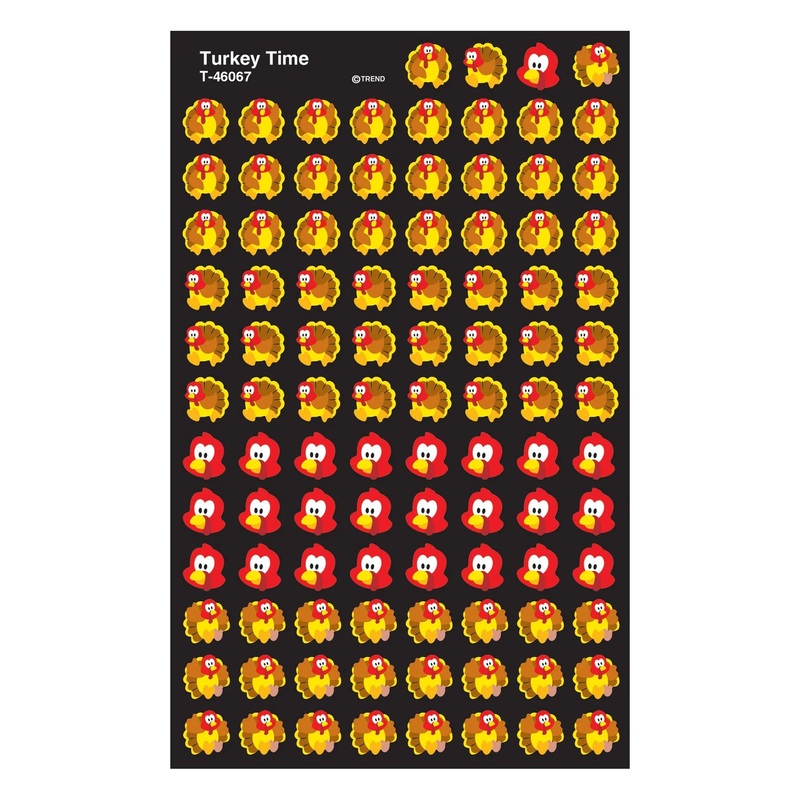 Turkey Time superShapes Stickers